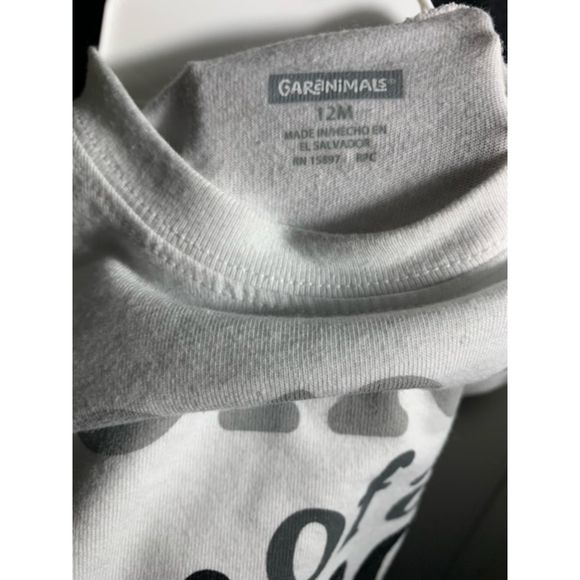 Garanimals 12M BLK WHT & Army Olive Green - Picture 9 of 9